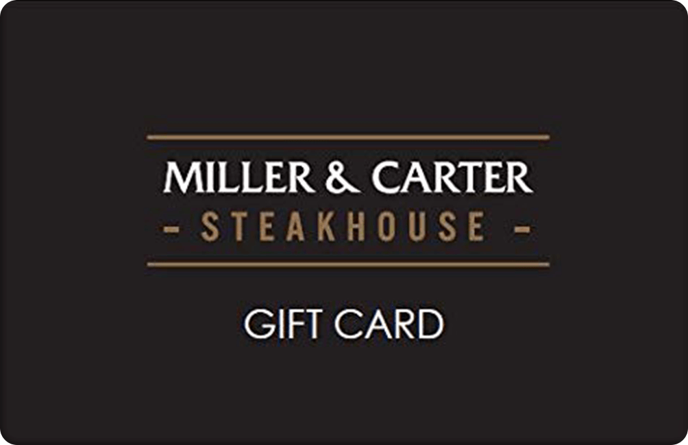 Miller & Carter Gift Card