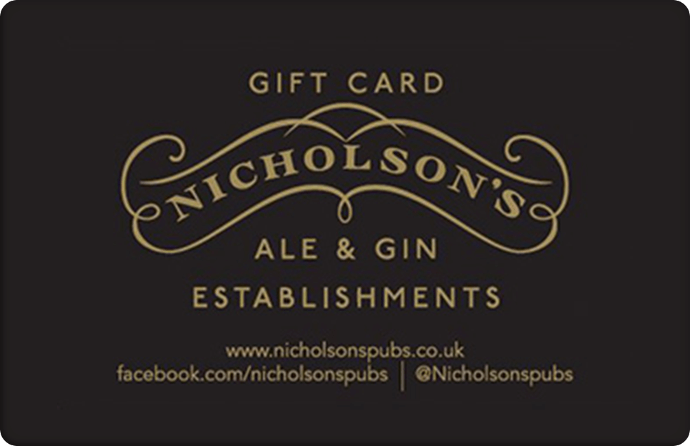 Nicholson's Gift Card