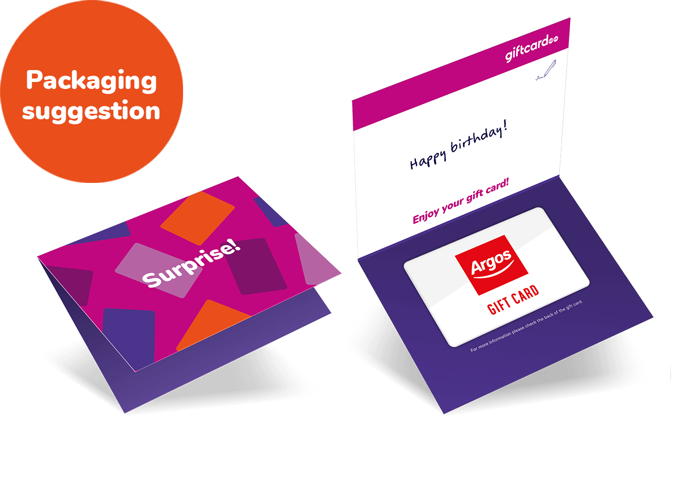 Wrapper Argos Gift Card 