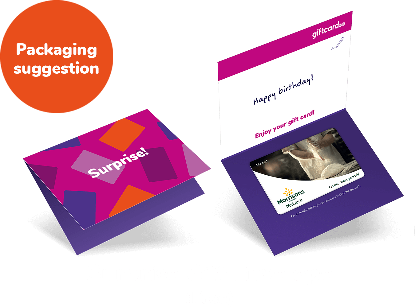 Wrapper Morrisons Gift Card
