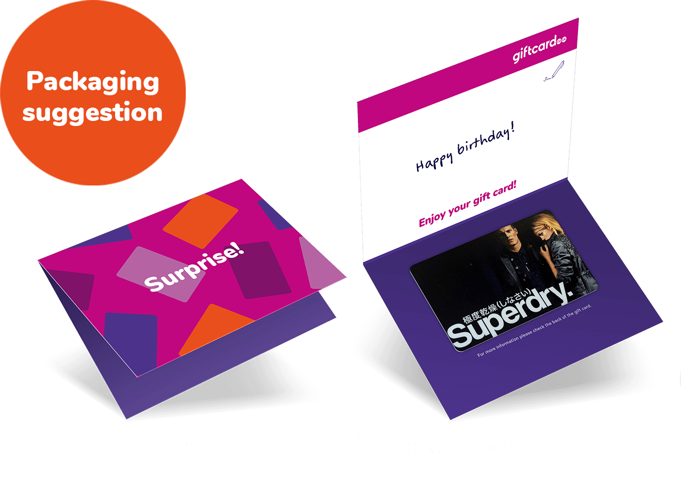 Wrapper Superdry Gift Card