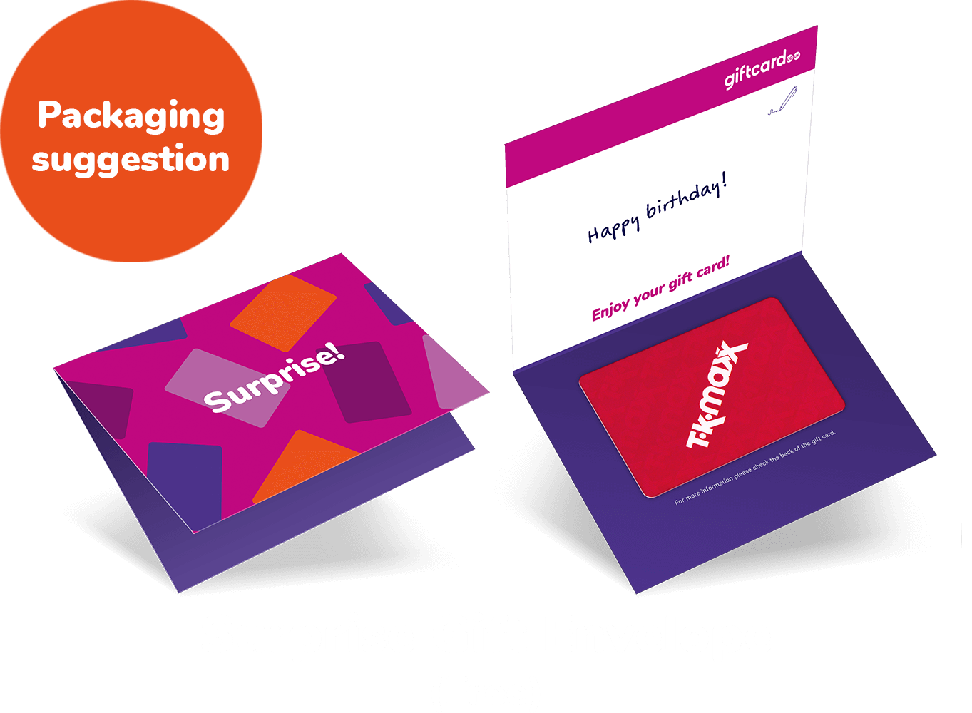 Wrapper TK Maxx Gift Card