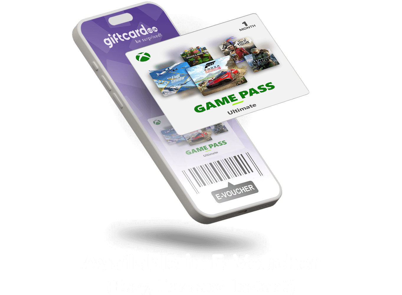 microsoft game pass gift card