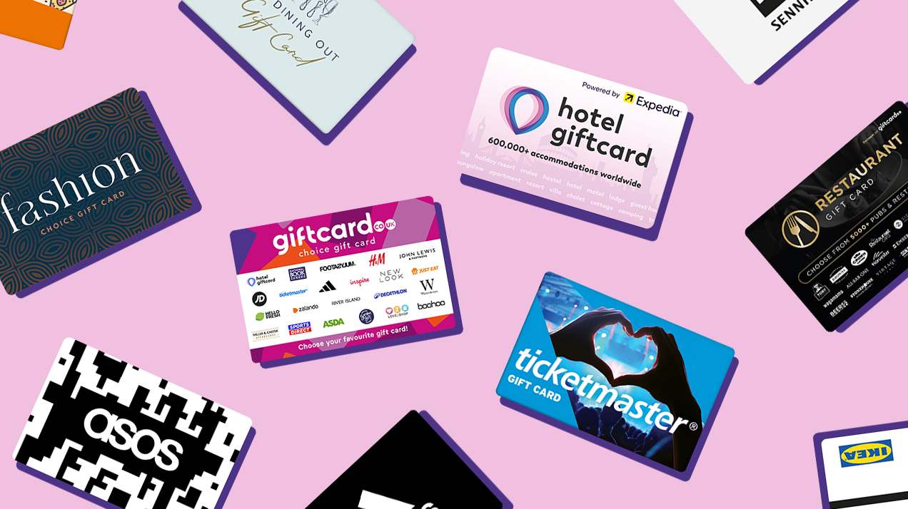 Types of gift cards