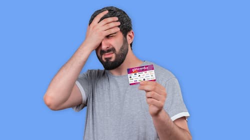 What do you do when you lost a gift card?