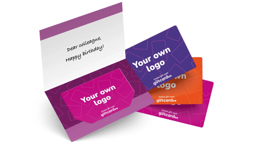 Check out our customised gift card options