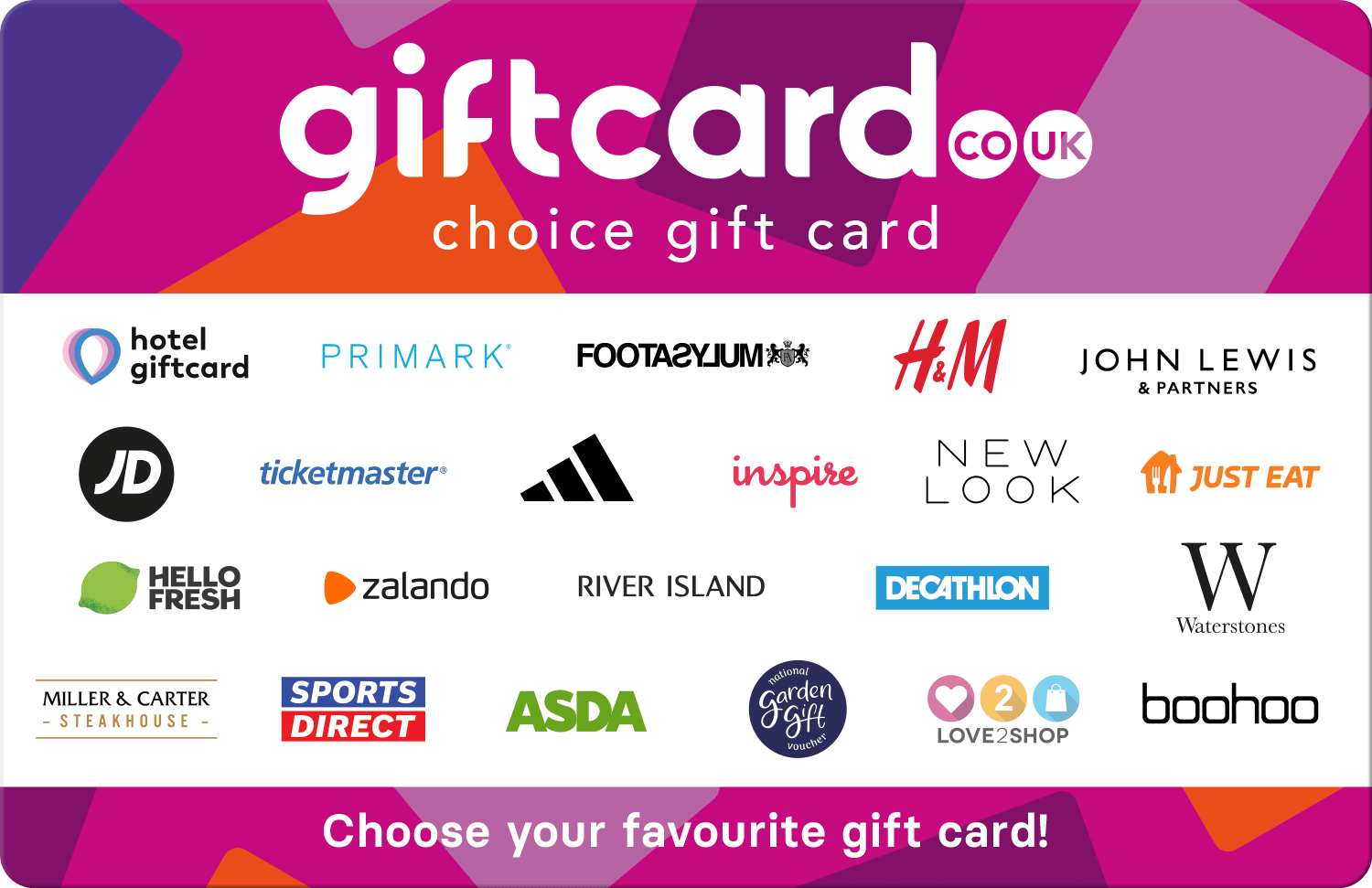 Go to the All-in-1 Choice Gift Card