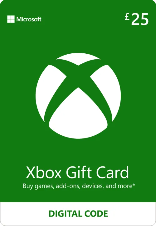 Xbox Live £25 Gift Card