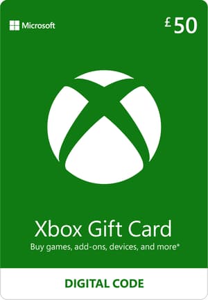 Xbox Live £50 Gift Card