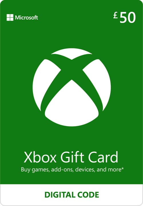 Xbox Live £50 Gift Card