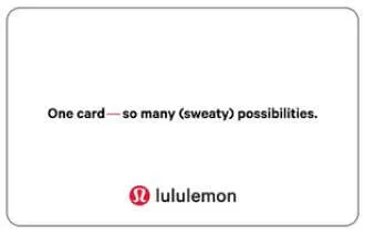 Lululemon Gift Card