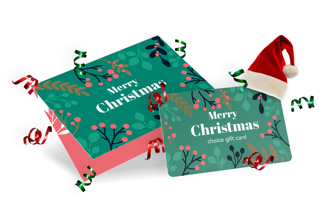 Christmas choice card