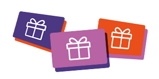 Which gift cards can I give as a present?