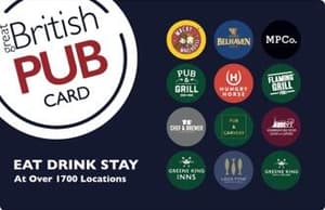 Pub & Carvery Gift Card