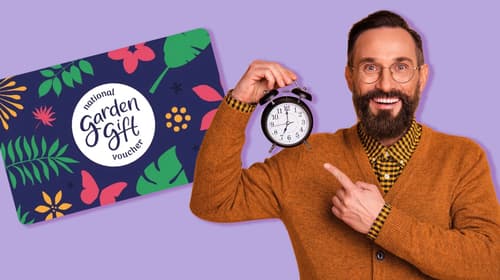 How long is the National Garden Gift Card valid for?