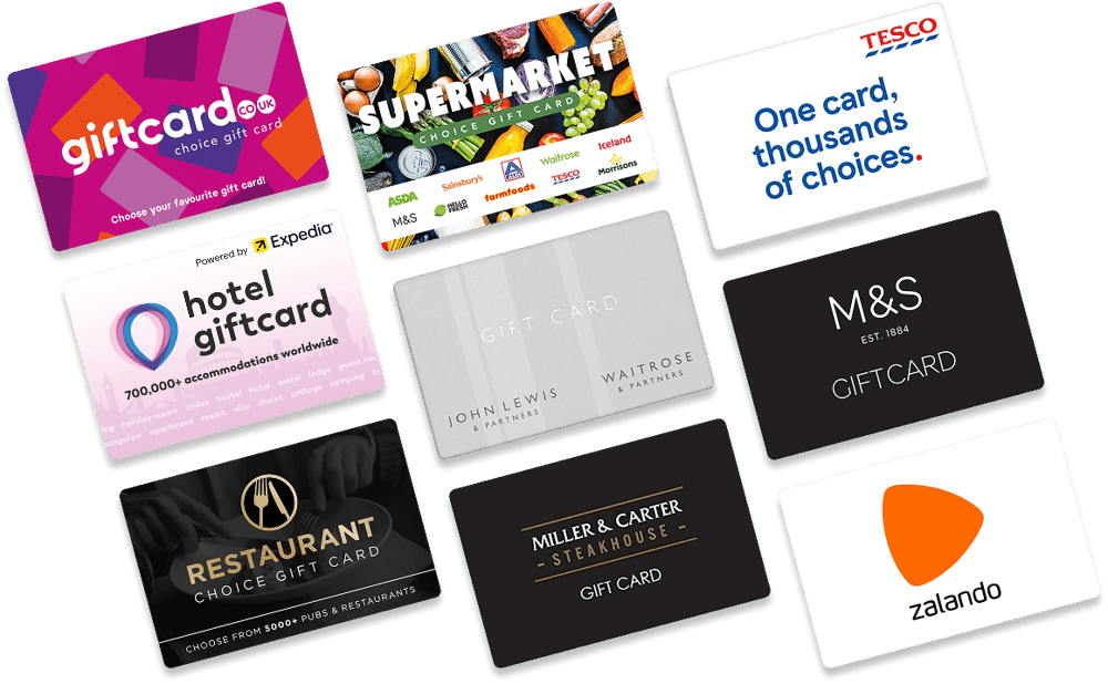 GCUK card grid