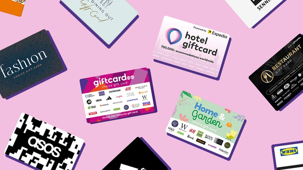 Types of gift cards