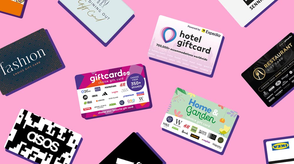 Types of gift cards