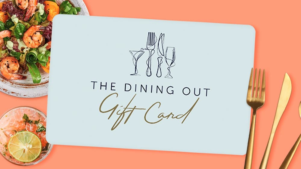 The Dining Out Gift Card: where to use?