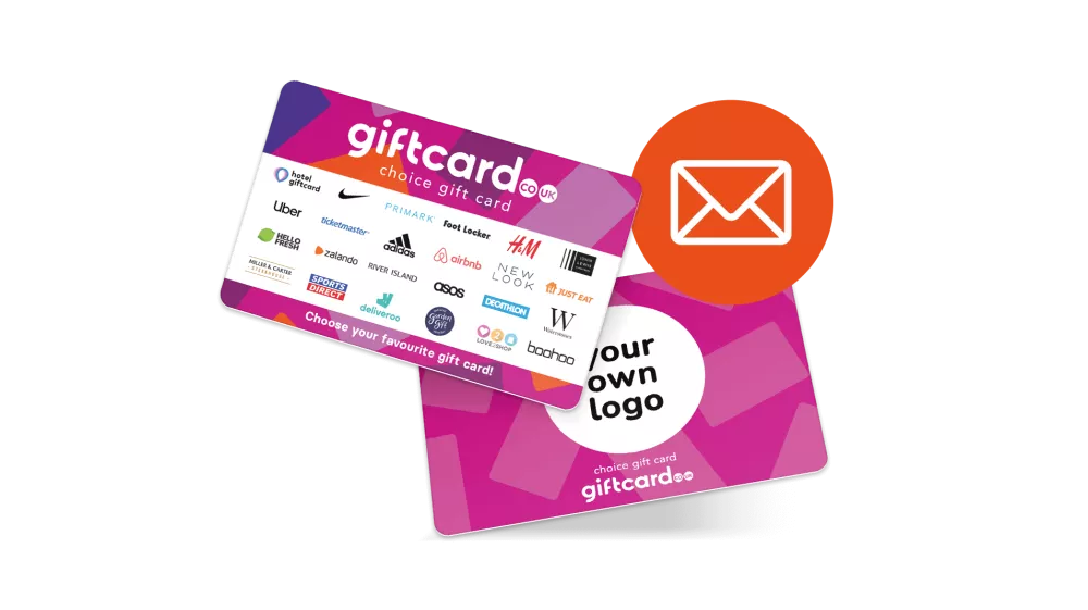 Gift cards by mail